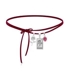 Collana Choker The Empress Rosa Cordino Alcantara