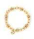 Bracciale Elastico Sodini Boule E Dischetti Andromeda Gold
