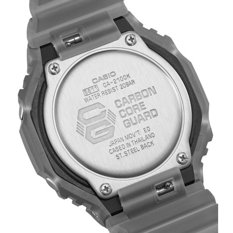 Orologio Casio G-Shock Classic Nero Trasparente GA-2100K-1AER