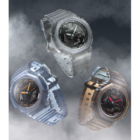 Orologio Casio G-Shock Classic Nero Trasparente GA-2100K-1AER
