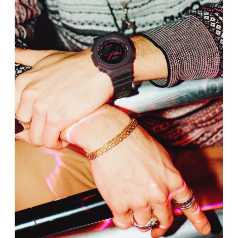 Orologio Casio G-Shock Classic Marrone Trasparente GA-2100K-5AER