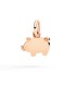 Ciondolo Dodo Maialino Oro Rosa 9kt