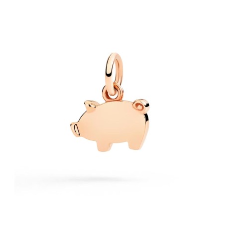 Ciondolo Dodo Maialino Oro Rosa 9kt