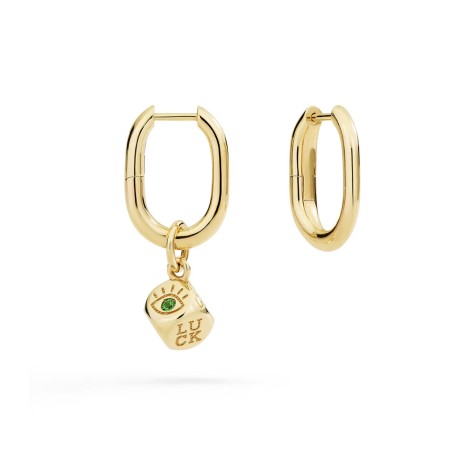 Ciondolo Dado Oro Giallo e Tsavorite