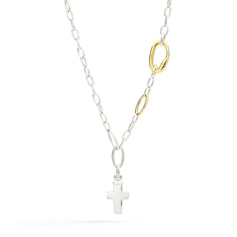 Ciondolo Dodo Croce Maxi Argento