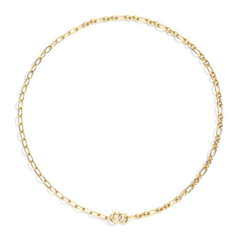 Collana Dodo Maglie Apribili Argento Dorato