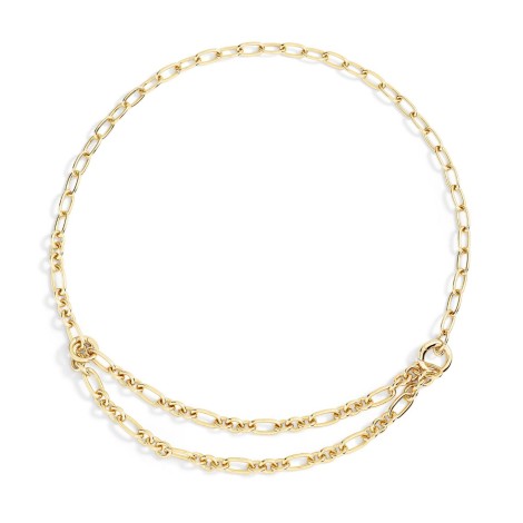 Collana Dodo Maglie Apribili Argento Dorato