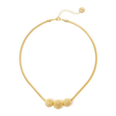 Collana Sodini Catena A Tre Sfere Pompei Gold