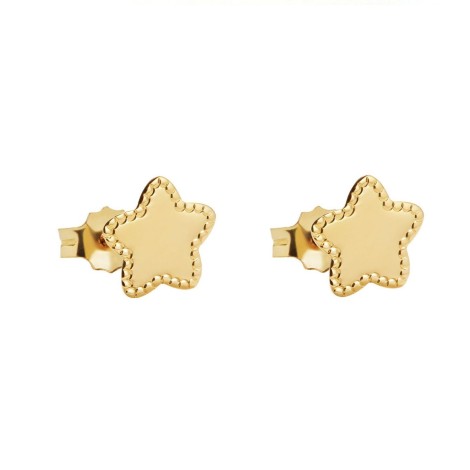 Orecchini Le Bebè Scintille Oro Giallo Stelle