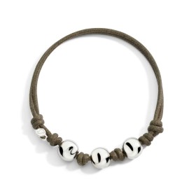 Bracciale Dodo Tre Pepite Argento