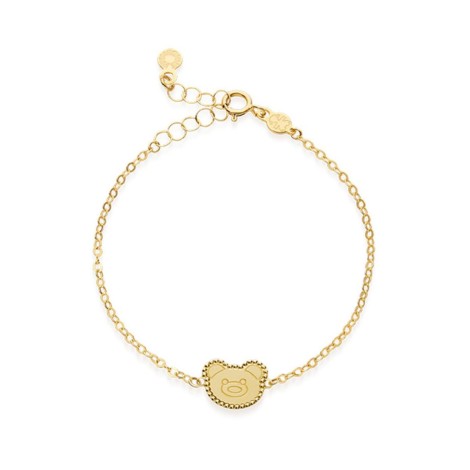 Bracciale Le Bebè Scintille Orsetto Oro Giallo 9kt