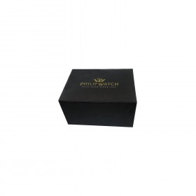 Orologio Uomo Philip Watch Sunray Cinturino Pelle Nero R8271680002