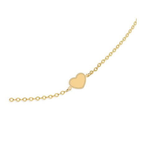 Bracciale Le Bebè Scintille Cuore Oro Giallo 9kt