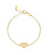 Bracciale Le Bebè Scintille Cuore Oro Giallo 9kt