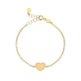 Bracciale Le Bebè Scintille Cuore Oro Giallo 9kt