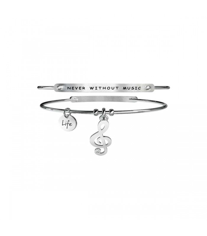 Bracciale Donna Kidult Free Time Chiave di Violino 231644 Bracciale Donna Kidult Free Time Chiave di Violino 231644