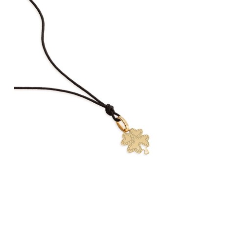Collana Le Bebé Scintille Quadrifoglio Oro Giallo 9kt