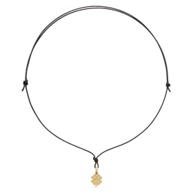 Collana Le Bebé Scintille Quadrifoglio Oro Giallo 9kt
