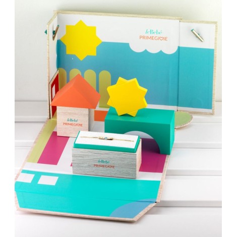 Bracciale Le Bebè Scintille Quadrifoglio Oro Giallo 9kt