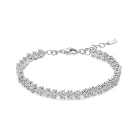 Bracciale Miluna Unica Neve Argento E Topazi Bianchi BRD1196
