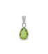 Ciondolo Goccia Verde Swarovski Pendente Argento MiRaggi Amulets