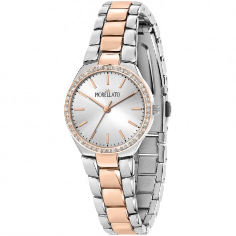 Orologio Donna Morellato Just Time Stile Silver/Rosè R0153157504