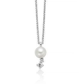 Collana Miluna Argento Perla E Topazi PCL6793