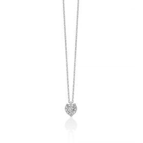 Collana Cuore Miluna Oro Bianco 9kt e Diamanti 2,36 ct CLD5314X