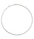 Collana Dodo Mini Granelli Argento