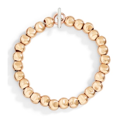 Bracciale Dodo Pepita Oro Rosa 9Kt