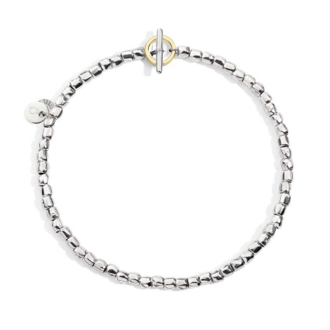 Bracciale Dodo Mini Granelli Argento