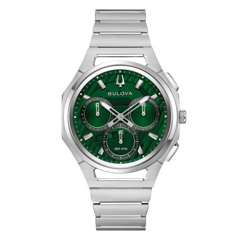 Orologio Bulova Cronografo Curv Verde 96A338