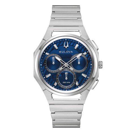 Orologio Bulova Cronografo Curv Blu 96A339
