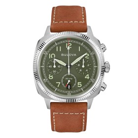 Orologio Bulova Cronografo Military Verde  96B482