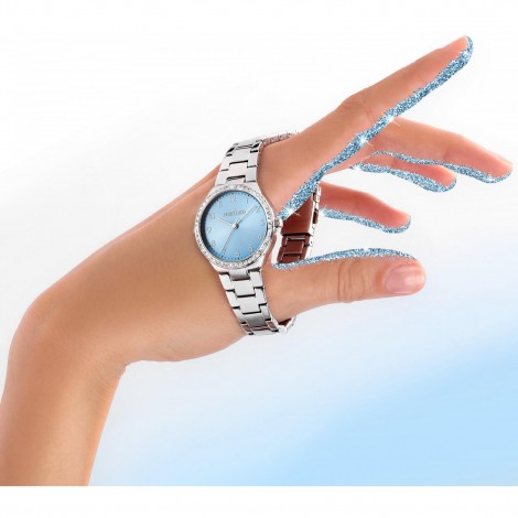 Orologio Donna Morellato Just Time Stile Azzurro/Silver R0153157506