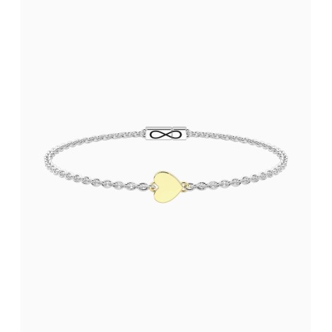 Bracciale Infinity Kidult Cuore 732318-19
