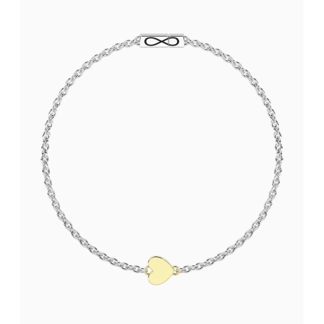 Bracciale Infinity Kidult Cuore 732318-19