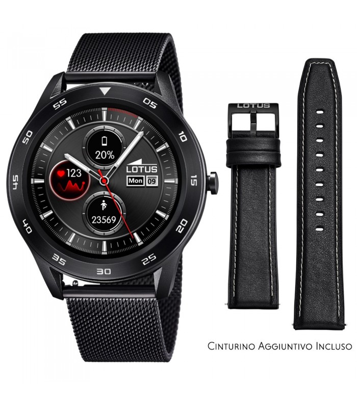Smartwatch Lotus Smartime Multifunzione 50010 Nero Smartwatch Lotus Smartime Multifunzione 50010 Nero