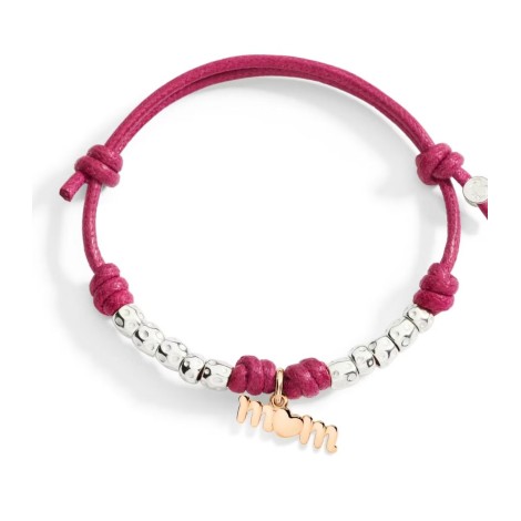 Bracciale Cordino Dodo Mom Oro Rosa 9kt
