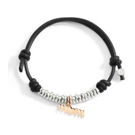 Bracciale Cordino Dodo Mom Oro Rosa 9kt Rondelle