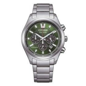 Orologio Citizen Crono Super Titanio 26 Verde CA4750-51X