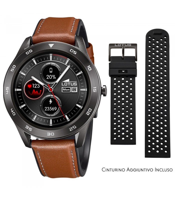 Smartwatch Lotus Smartime Multifunzione 50012 Marrone Smartwatch Lotus Smartime Multifunzione 50012 Marrone