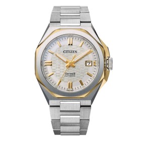 Orologio Citizen Serie 8 Mechanical Bianco NB6084-50A