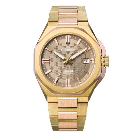 Orologio Citizen Serie 8 Mechanical Dorato NB6085-57W