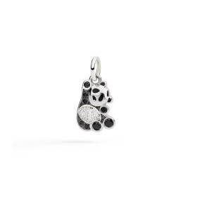 Ciondolo Dodo Panda Agento E Diamanti