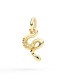 Ciondolo Dodo Serpente Oro Giallo 9kt