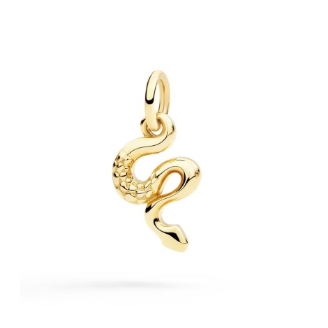 Ciondolo Dodo Serpente Oro Giallo 9kt