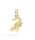 Ciondolo Dodo Coccodrillo Oro Giallo 9kt