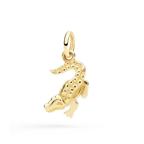 Ciondolo Dodo Coccodrillo Oro Giallo 9kt