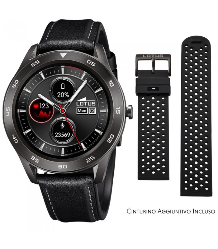 Smartwatch Lotus Smartime Multifunzione 50012 Nero Smartwatch Lotus Smartime Multifunzione 50012 Nero